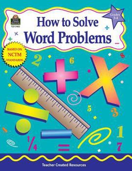 Paperback How to Solve Word Problems, Grades 3-4 Book