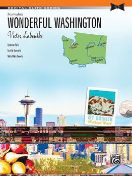 Paperback Wonderful Washington: Sheet Book