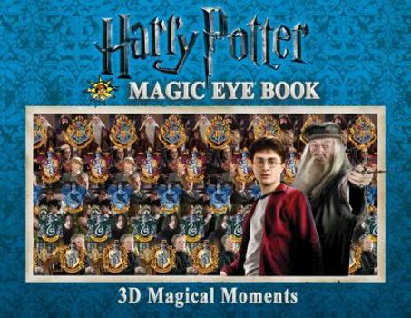 Hardcover Harry Potter Magic Eye Book: 3D Magical Moments Book