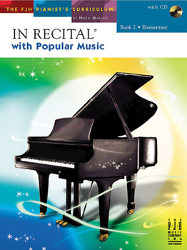 Paperback In Recital(r) with Popular Music, Book 2 Book