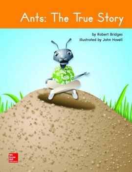 Spiral-bound Open Court Reading Grade 1 Core Decodable 92, Ants: The True Story Book
