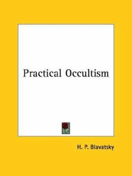 Paperback Practical Occultism Book