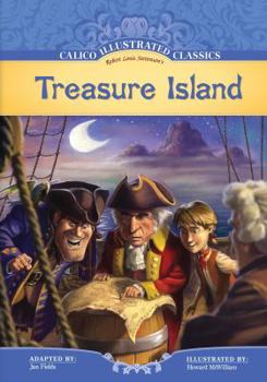Library Binding Treasure Island Book
