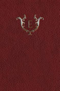 Paperback Monogram "E" Notebook Book