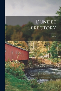 Paperback Dundee Directory; 1809 Book
