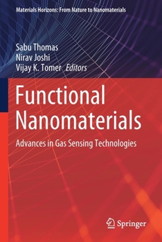 Paperback Functional Nanomaterials: Advances in Gas Sensing Technologies Book