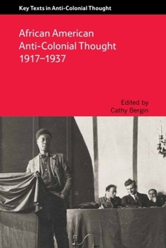 Paperback African American Anti-Colonial Thought 1917-1937 Book