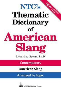 Paperback NTC's Thematic Dictionary of American Slang Book