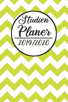 Studien Planer 2019 / 2020: Semesterplaner 2019 2020 | Studienplaner A5, Semesterkalender, Timer, Uni Planer (German Edition)