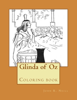 Paperback Glinda of Oz: Coloring book