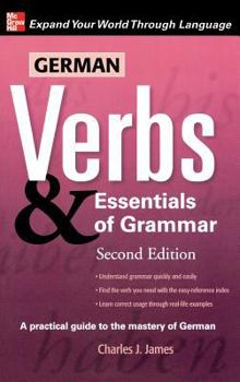 Hardcover German Verbs & Essentials of Grammar Book