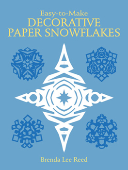 Paperback Easy-To-Make Decorative Paper Snowflakes Book