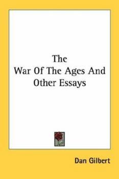 Paperback The War Of The Ages And Other Essays Book