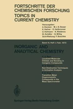Paperback Inorganic and Analytical Chemistry Book