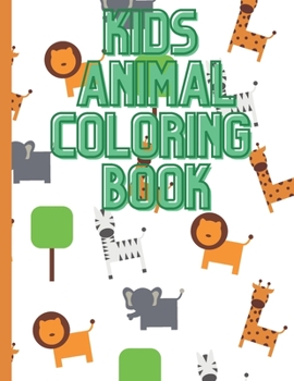 Paperback Fun Kids Coloring Book: Animal Coloring Book