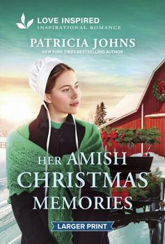 Mass Market Paperback Her Amish Christmas Memories: An Uplifting Inspirational Romance [Large Print] Book
