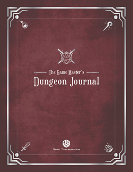 Paperback The Game Master's Dungeon Journal(garnet Red) Book
