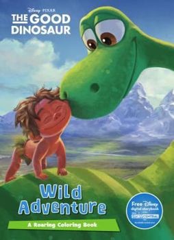 Paperback Disney Pixar the Good Dinosaur Mega Coloring Book