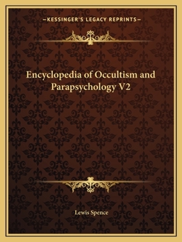 Paperback Encyclopedia of Occultism and Parapsychology V2 Book