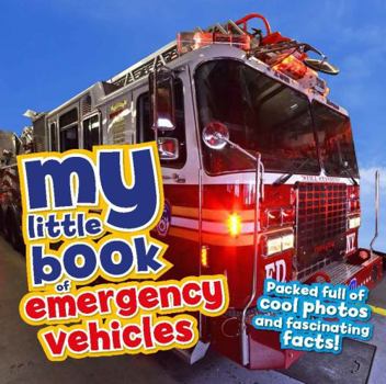 Hardcover My Little Book of Emergency Vehicles Book