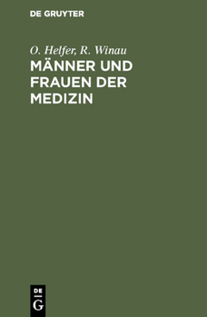 Hardcover Männer und Frauen der Medizin [German] Book