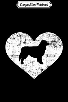 Composition Notebook: Australian Shepherd heart  Journal/Notebook Blank Lined Ruled 6x9 100 Pages