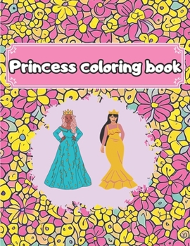 Paperback Princess Coloring Book