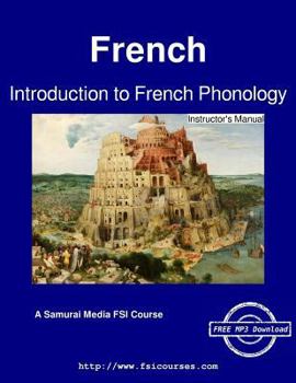 Paperback Introduction to French Phonology - Instructor's Manual Book