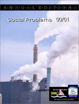 Paperback Annual Editions: Social Problems 00/01 Book