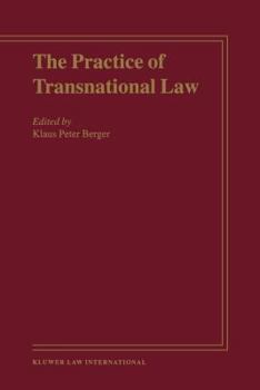 Hardcover The Practice of Transnational Law Book