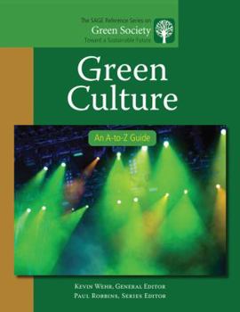 Hardcover Green Culture: An A-to-Z Guide Book