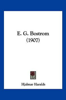 E. G. Bostrom (1907)