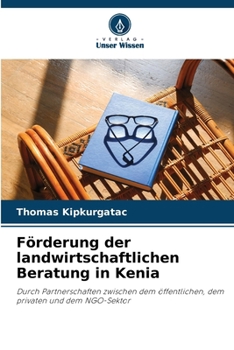 Paperback Förderung der landwirtschaftlichen Beratung in Kenia [German] Book