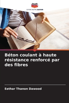 Paperback Béton coulant à haute résistance renforcé par des fibres [French] Book