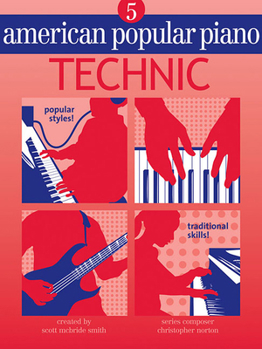 Paperback American Popular Piano: Level Five - Technic Book