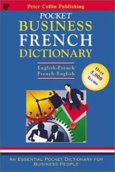 Paperback Pocket Business French Dictionary [French] Book