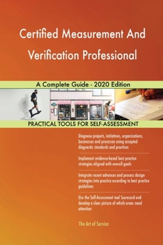 Paperback Certified Measurement And Verification Professional A Complete Guide - 2020 Edition Book