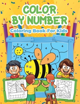 Paperback Color By Number for Kids Book