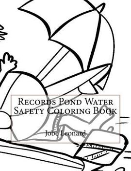 Paperback Records Pond Water Safety Coloring Book