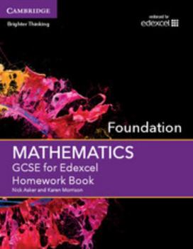 Paperback GCSE Mathematics for Edexcel Foundation Homework Book