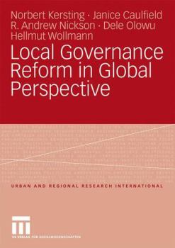 Paperback Local Governance Reform in Global Perspective [German] Book