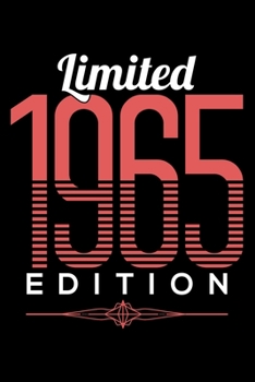 Paperback Limited 1965 Edition: Dot Grid Journal, Diary, Notebook, 6x9 inches with 120 Pages. Book