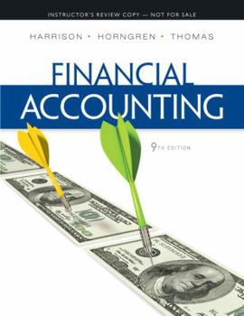 Hardcover Financial Accounting (9th Edition) (Instructor's Review Copy) Book