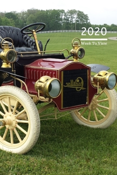 2020 A5 Diary Week To View Planner For All Occasions: | Year Planner For Business, Office, Home, University, College, School, Appointments, Vintage Car