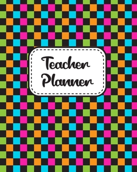 Paperback Teacher Planner: Christmas New Year gift Unicorn bear deer santa Inspirational and Motivational Gift Idea for Teacher! The Ultimate Tea Book