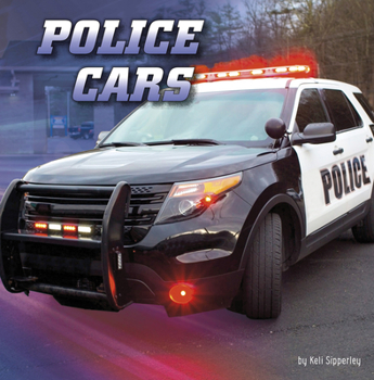Paperback Police Cars Book