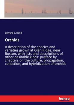 Paperback Orchids: A description of the species and varieties grown at Glen Ridge, near Boston, with lists and descriptions of other desi Book