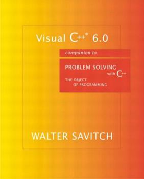 Paperback Visual C++ 6.0 Companion, Finished Good Book