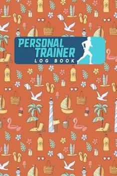 Paperback Personal Trainer Log Book