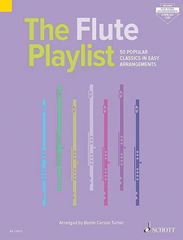 Paperback The Flute Playlist: 50 Popular Classics in Easy Arrangements [With CD (Audio)] Book